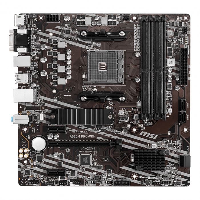 مادربرد ام اس آی مدل A520M PRO-VDH سوکت AM4 - 3