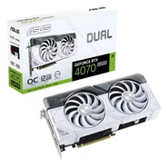 کارت گرافیک ایسوس Dual GeForce RTX 4070 SUPER White OC Edition 12GB
