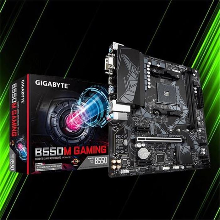 مادربرد گیگابایت مدل B550M GAMING سوکت AM4 - 2
