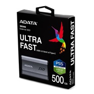 Adata EXTERNAL Elite SE880 500GB SSD Hard Drive