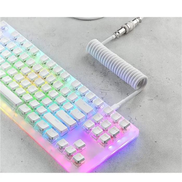 کابل کیبورد Type-C ردراگون A115 White - 3