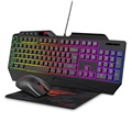 هویت  KB889CM KEYBOARD AND MOUSE AND MOUSE PAD GAMING