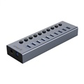Orico BT2U310AB USB 3.0 Hub, 10 Port With Power Switch & Adapter