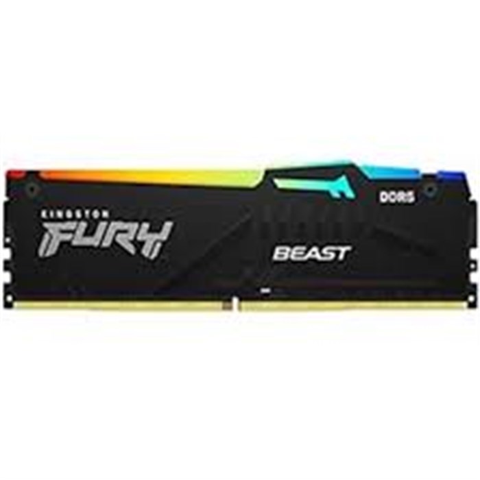 رم کینگستون آر جی بی مدل FURY Beast با ظرفیت 16گیگابایت فرکانس 5600 مگاهرتز تک کاناله