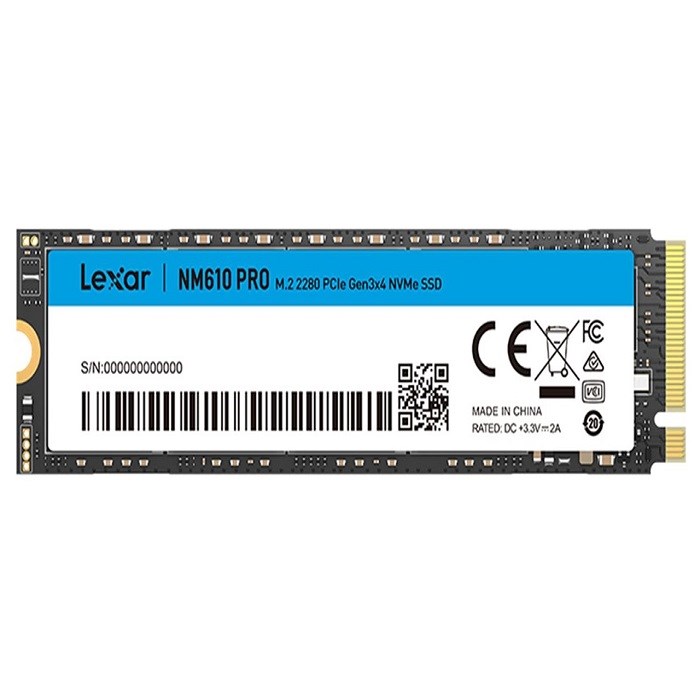حافظه اس اس دی اینترنال لکسار مدل NM610 ظرفیت 256 گیگابایت  