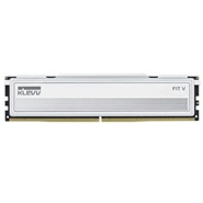 KLEVV FIT V White 16GB (1x16) DDR5 6400MHz Single Channel Desktop Ram