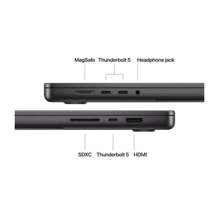 لپ تاپ 16.2 اینچی اپل Macbook Pro MX2Y3 2024 M4 Pro 48GB 512GB - 5