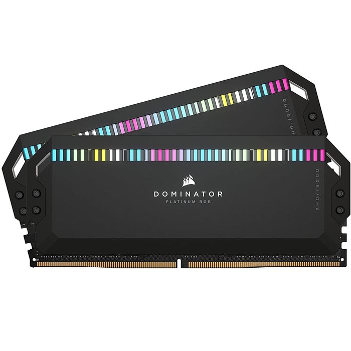 رم دوکاناله دسکتاپ کورسیر سری DOMINATOR PLATINUM RGB با ظرفیت (2x16GB) 32 گیگابایت و فرکانس 6400 مگاهرتز