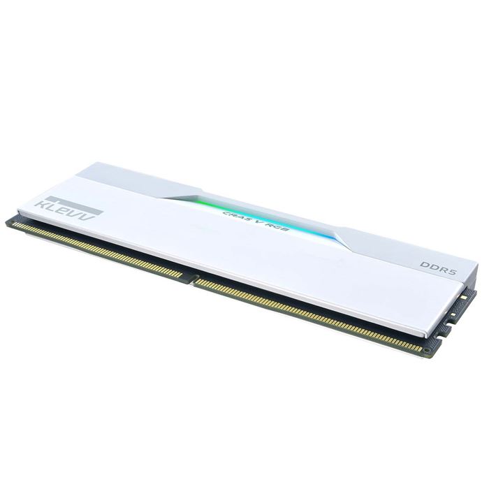 رم کامپیوتر DDR5 دو کاناله 6400 مگاهرتز CL32 کلو Cras V White ظرفیت 32 گیگابایت - 6