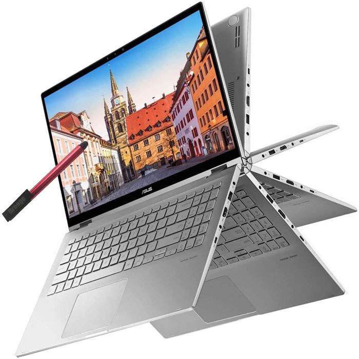 لپ تاپ ایسوس 15.6 اینچی مدل ZenBook 15 Q508UG پردازنده Ryzen7 5700U رم 8GB حافظه 256GB SSD گرافیک 2GB (MX450)لمسی - 4