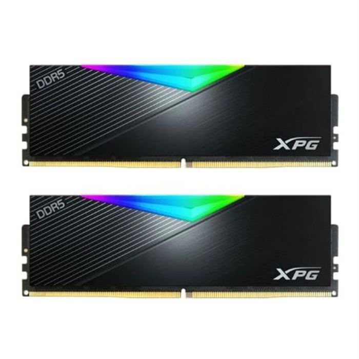 رم کامپیوتر ADATA XPG Lancer Black 32GB 16GBx2 5200MHz CL38 DDR5