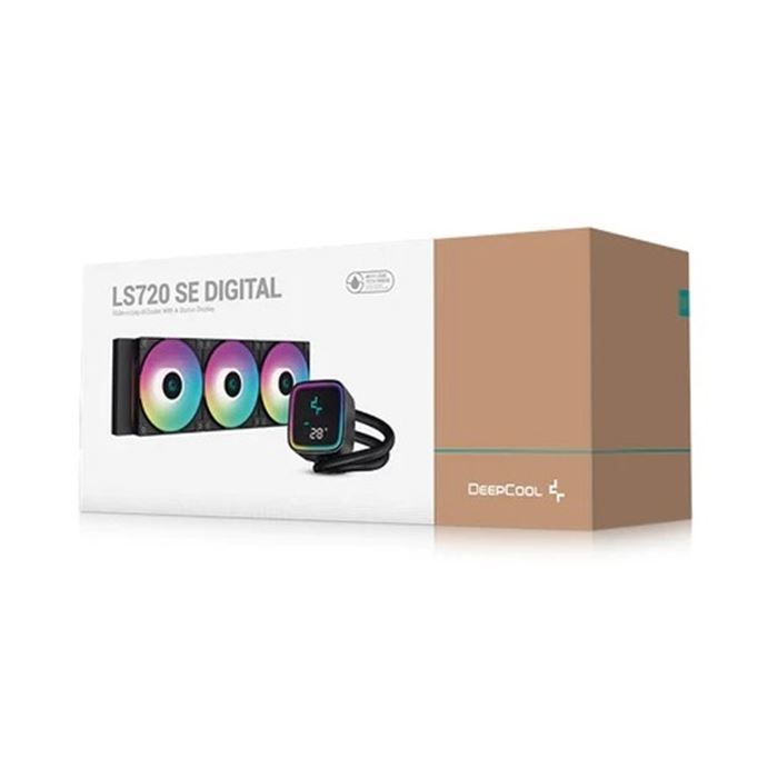 خنک کننده مایع پردازنده دیپ کول سفید Deep Cool LS720 SE Digital - 2