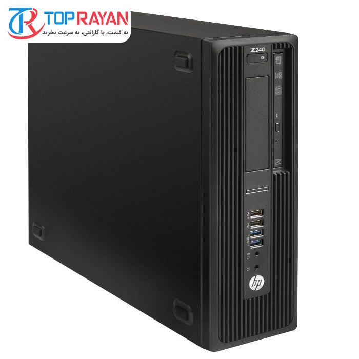 مینی کیس ورک استیشن استوک hp مدل Z240 SFF با پردازنده Core i5 6500 رم 8GB حافظه 120GB-SSD گرافیک intel - 2