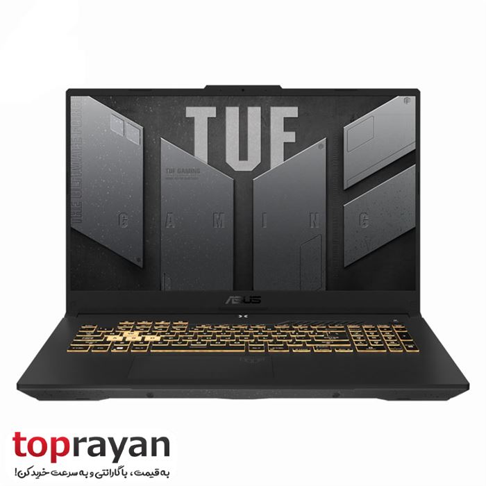 لپ تاپ 15.6 اینچ گیمینگ ایسوس مدل TUF Gaming FA507RCپردازنده Ryzen 7 6800H رم 32GB حافظه 512GB SSD گرافیک Full HD 4GB RTX 3050 - 4