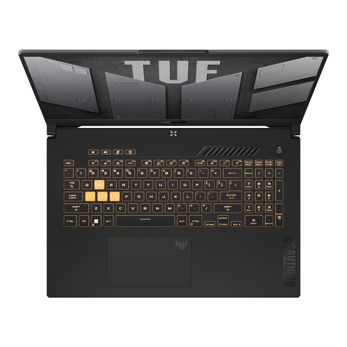 لپ تاپ گیمینگ ایسوس TUF Gaming F17 FX707ZU4 پردازنده Core i7 12700H رم 16GB حافظه 1TB SSD گرافیک  6GB RTX 4050 - 4