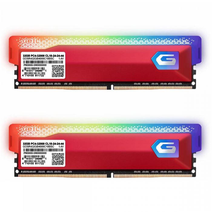 رم گیل سری Geil Orion RGB 32GB Dual 3200MHz CL16 - 4