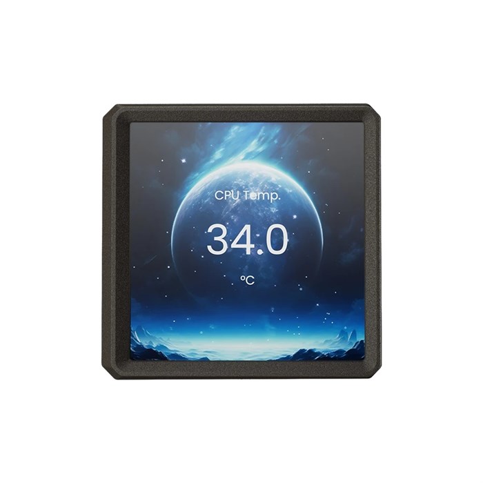 فن خنک کننده مایع پردازنده گیم دیاس مدل AURA GL240 LCD ARGB BLACK - 5