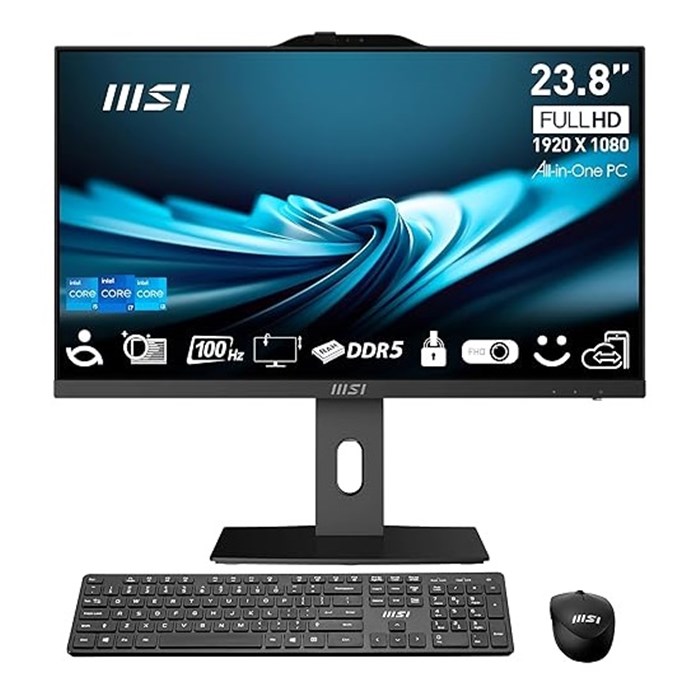 آل این وان 24 اینچ MSI مدل Pro AP242 14M پردازنده Core i3 14100 رم 8GB حافظه 500GB SSD