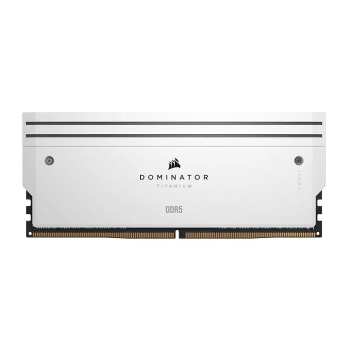 رم کورسیر سفید مدل Dominator Titanium 32GB Dual 6600MHz CL32 - 4