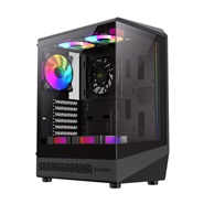 GameMax GAMEMAX VISTA COC BLACK Computer Case