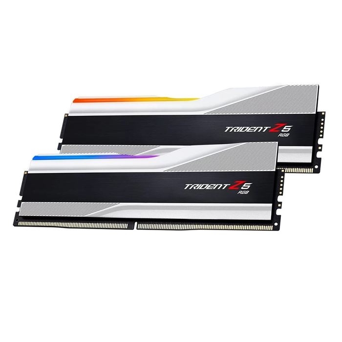 رم کامپیوتر DDR5 چهار کاناله 6000 مگاهرتز CL32 جی اسکیل مدل Trident Z5 NEO RGB Silver ظرفیت 256 گیگابایت - 2
