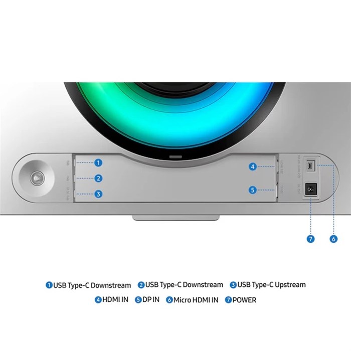 مانیتور گیمینگ 49 اینچ سامسونگ Odyssey G9 DQHD LS49FG910  - 8