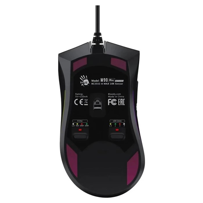 ماوس مخصوص بازی بلادی مدل W90 Max  - 4
