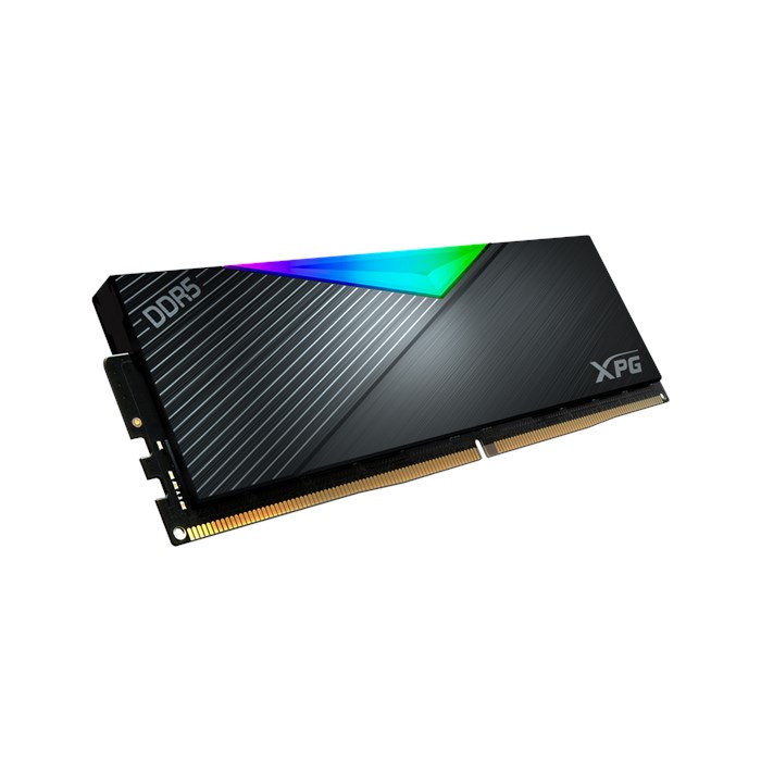 رم کامپیوتر DDR5 دو کاناله 6400 مگاهرتز CL32 ای دیتا مدل XPG Lancer RGB ظرفیت 32 گیگابایت - 6