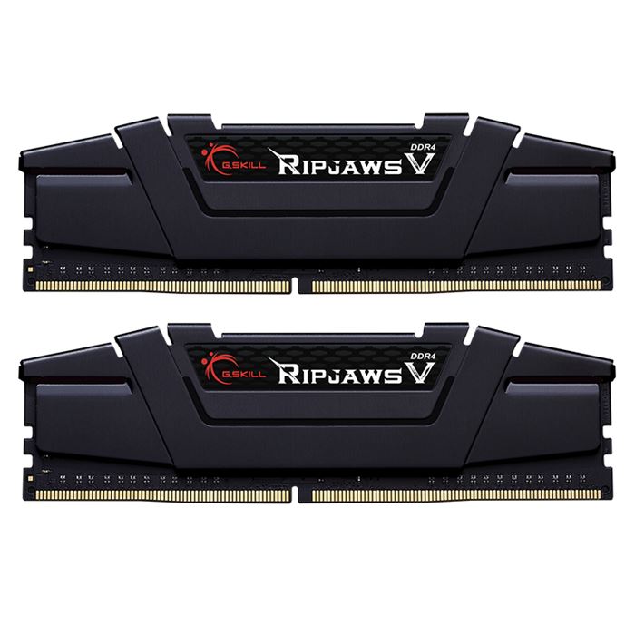 رم کامپیوتر RAM جی اسکیل دو کاناله مدل RipjawsV DDR4 4266MHz CL19 Dual ظرفیت 32 گیگابایت