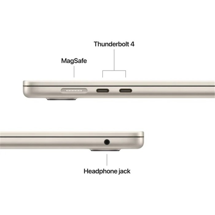 لپ تاپ 15.3 اینچی اپل MacBook Air MDVD4 2026 M5 16GB 512GB - 3
