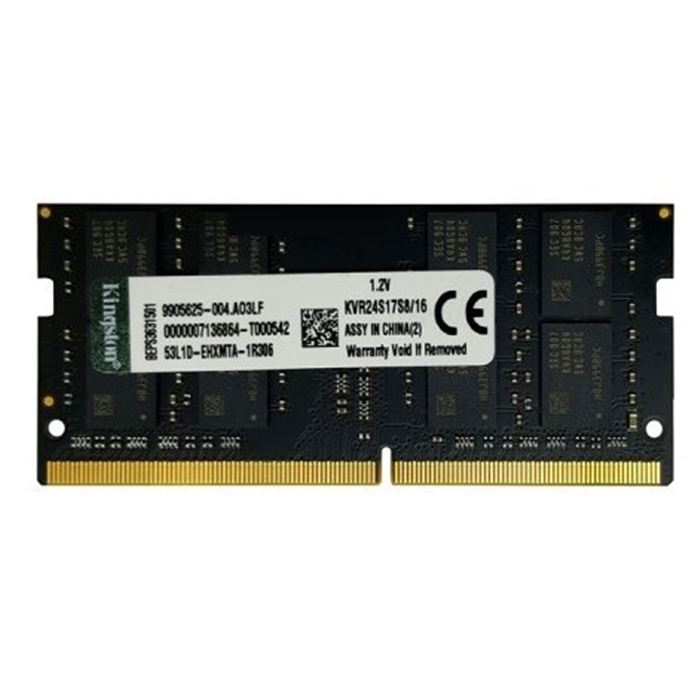 رم لپ تاپ DDR4 کینگستون با حافظه 8 گیگابایت و فرکانس 2666 مگاهرتز