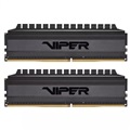 Patriot Viper Blackout 16GB ( 8x2 ) DDR4 4133MHz CL18 Dual Channel Desktop Ram