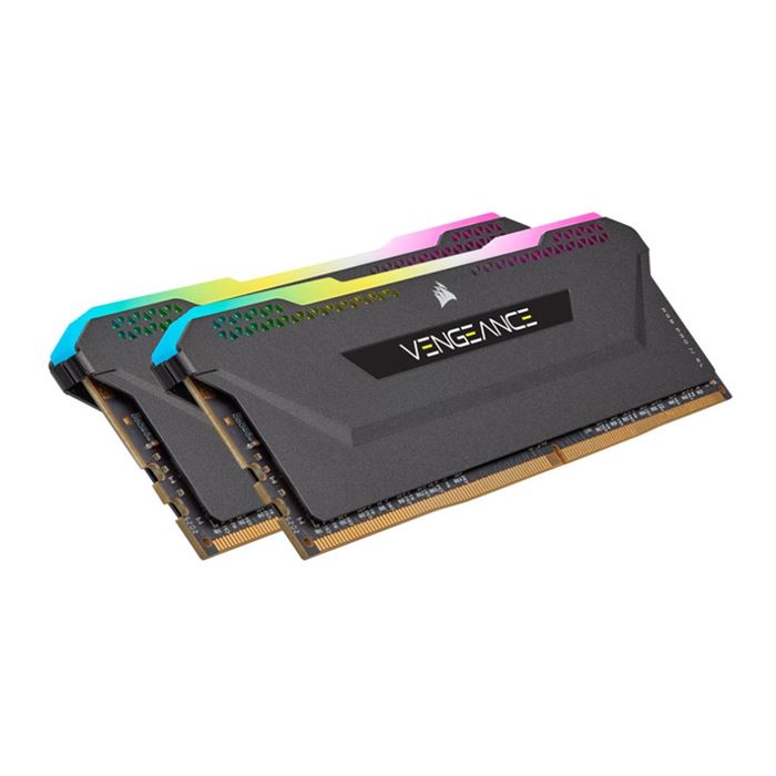 رم کامپیوتر کرسیر VENGEANCE RGB PRO SL 32GB 16GBx2 3600MHz CL18 - 3