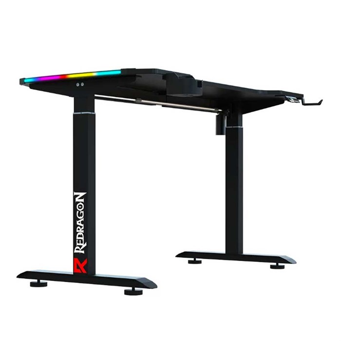 میز کامپیوتر گیمینگ موتور دار ردراگون مدل GD-3320-L 160cm RGB - 6