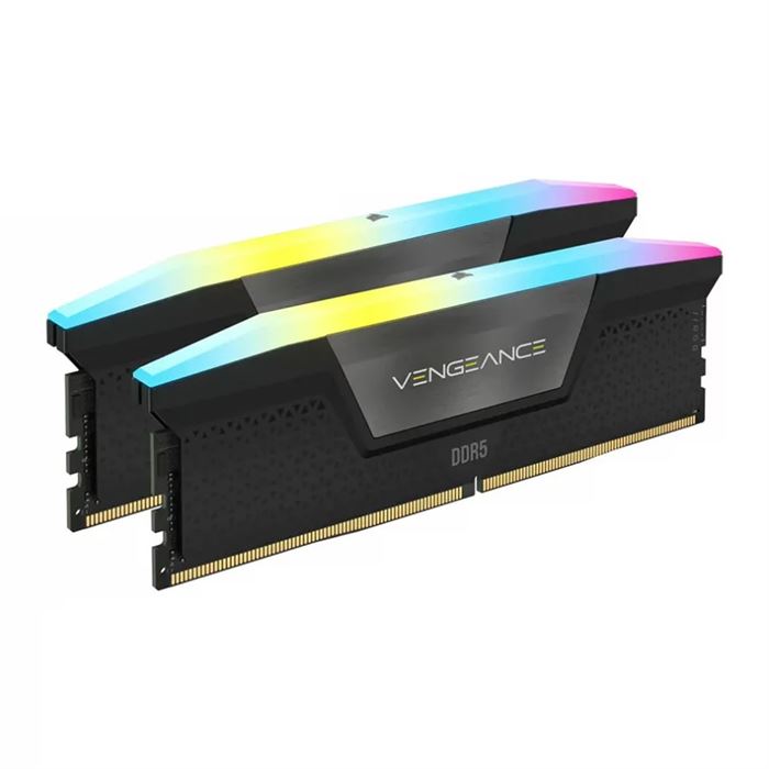 رم کامپیوتر DDR5 دو کاناله 6000 مگاهرتز CL30 کورسیر Vengeance RGB ظرفیت 96 گیگابایت - 4