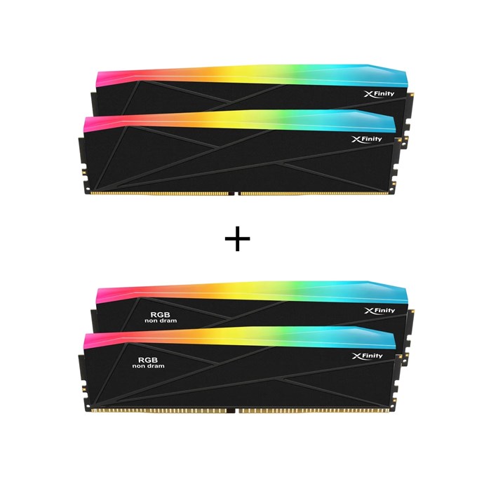 رم وی کالر دو کاناله Manta XFinity RGB 48GB (2 x 24GB) +2 KIT DDR5 6000 CL28