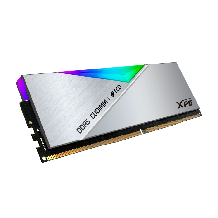 رم کامپیوتر DDR5 دو کاناله 9200 مگاهرتز CL42 ای دیتا ایکس پی جی مدل LANCER CUDIMM RGB ظرفیت 32 گیگابایت - 3