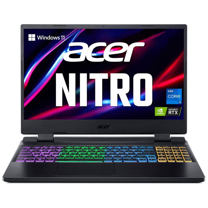 لپ تاپ 15.6 اینچ ایسر Nitro 5 AN515 پردازنده Core i7 12700H رم 16GB حافظه 512GB SSD گرافیک 6GB RTX 3060
