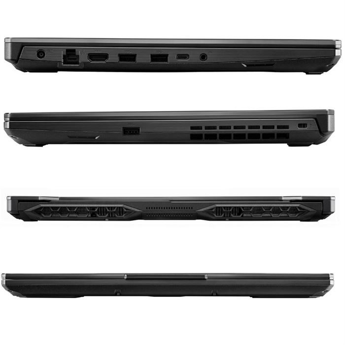 لپ تاپ ایسوس 17.3 اینچ مدل TUF Gaming FA706NF پردازنده Ryzen 5 7535HS رم 24GB حافظه 512GB SSD گرافیک 4GB RTX2050 - 7