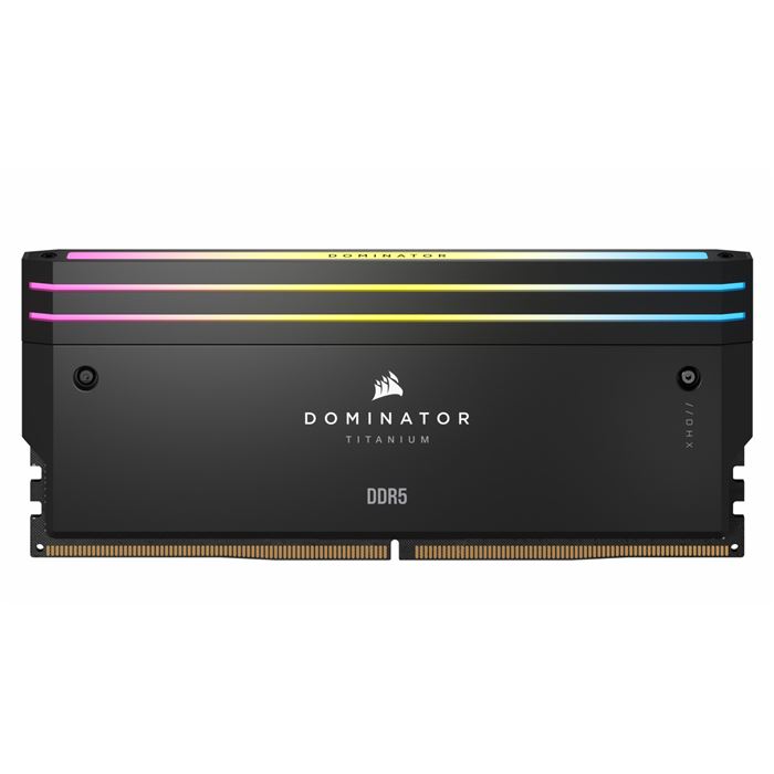 رم کامپیوتر DDR5 دو کاناله 6800 مگاهرتز CL40 کورسیر Dominator Titanium RGB ظرفیت 96 گیگابایت - 2