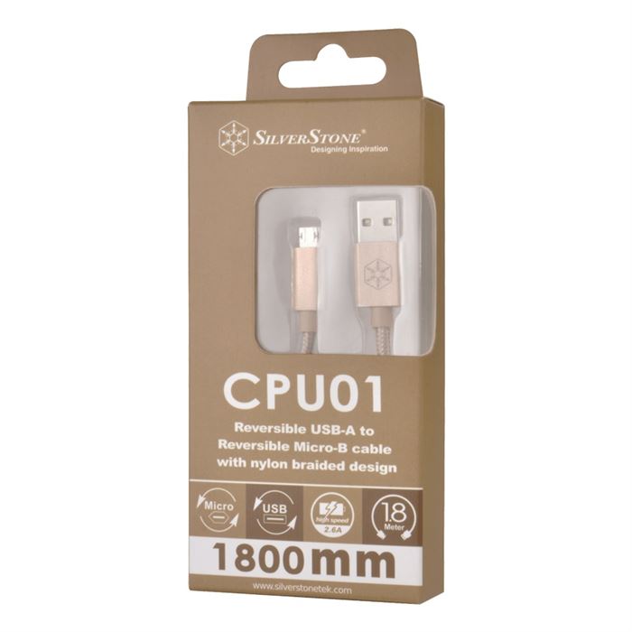 کابل تبدیل USB به USB-C سیلوراستون مدل CPU04G طول متر - 3