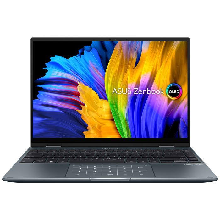 لپ تاپ ایسوس 14 اینچی مدل ZENBOOK UP5401EA پردازنده Core i7 1165G7 رم 16GB حافظه 512GB SSD گرافیک Intel Iris - 2
