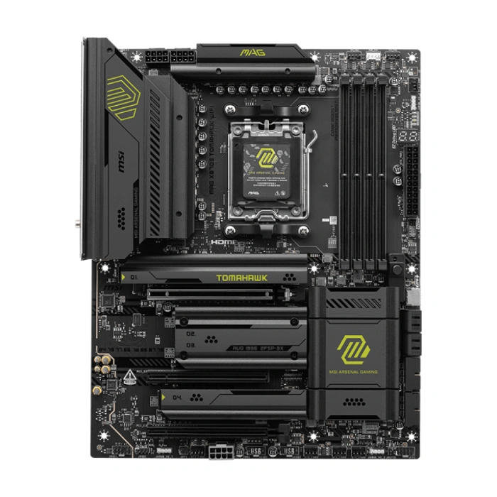مادربرد ام اس ای گیمینگ مدل  X870E  WIFI PLUS  DDR5 - 2