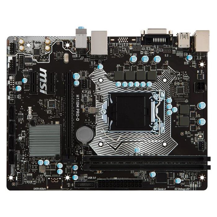 MSI H110M Pro-D Motherboard - 2