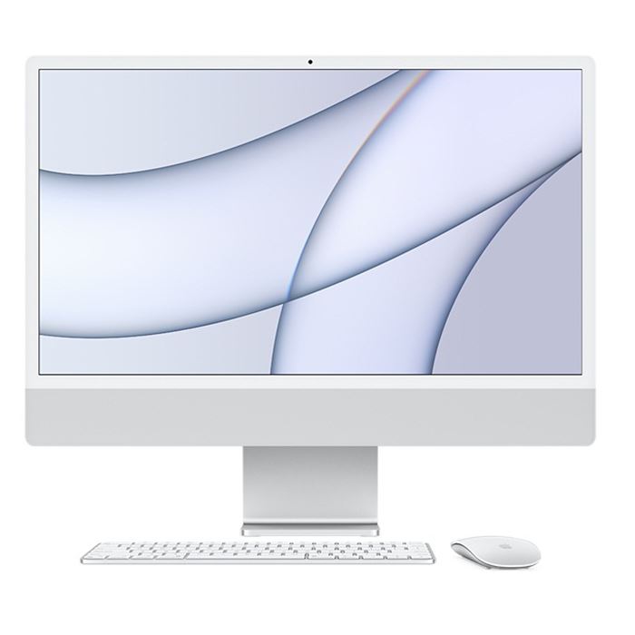 آی مک 24 اینچ اپل مدل MGPD3 M1 chip 8-Core CPU 8-Core GPU 512GB SSD نقره ای