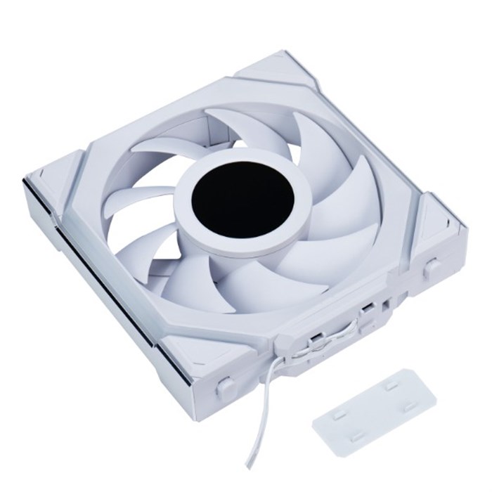فن کیس لیان لی UNI FAN SL Wireless Reverse White بسته 3 عددی - 6