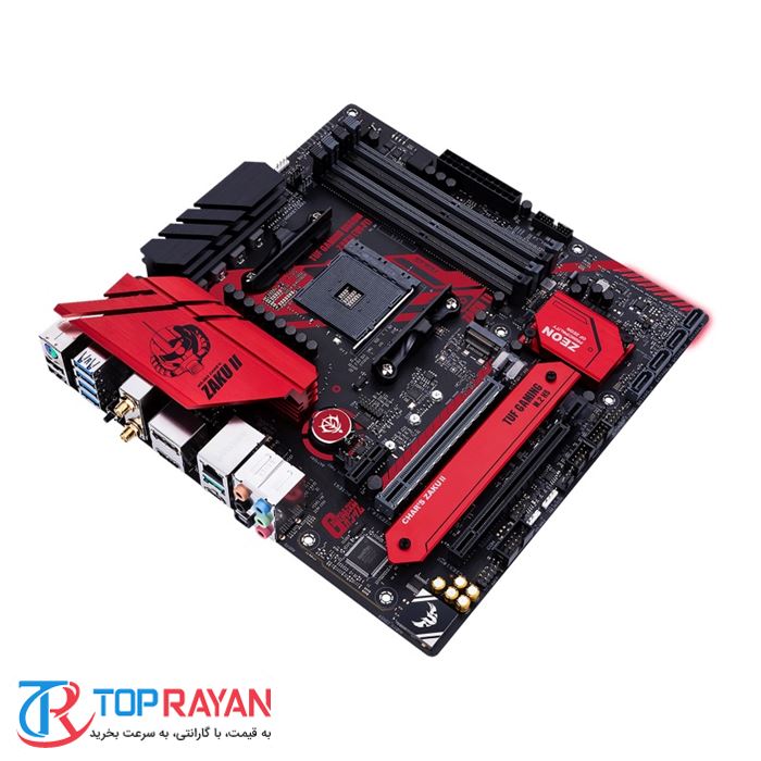 مادربرد ایسوس مدل TUF GAMING B550M (WI-FI) ZAKU II EDITION سوکت AM4 - 2