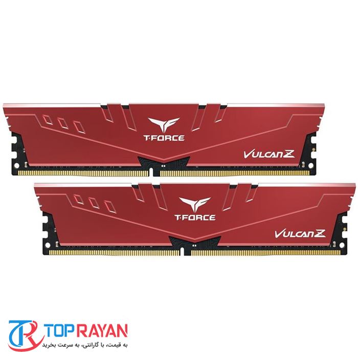 رم تیم گروپ مدل T-FORCE VULCAN Z با حافظه ۱۶ گیگابایت و فرکانس ۳۰۰۰ مگاهرتز - 2