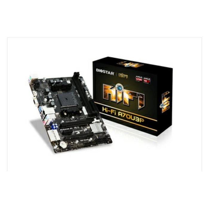 مادربرد بایوستار مدل Hi-Fi A70U3P Ver 6.2 سوکت +FM2 - 2
