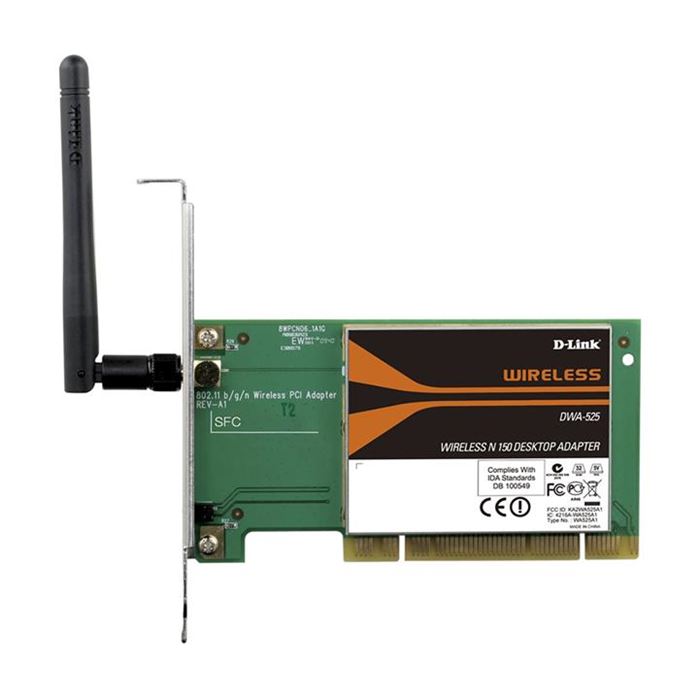 کارت شبکه بی‌سیم و مخصوص کامپیوتر دی-لینک مدل DWA-525 - 4